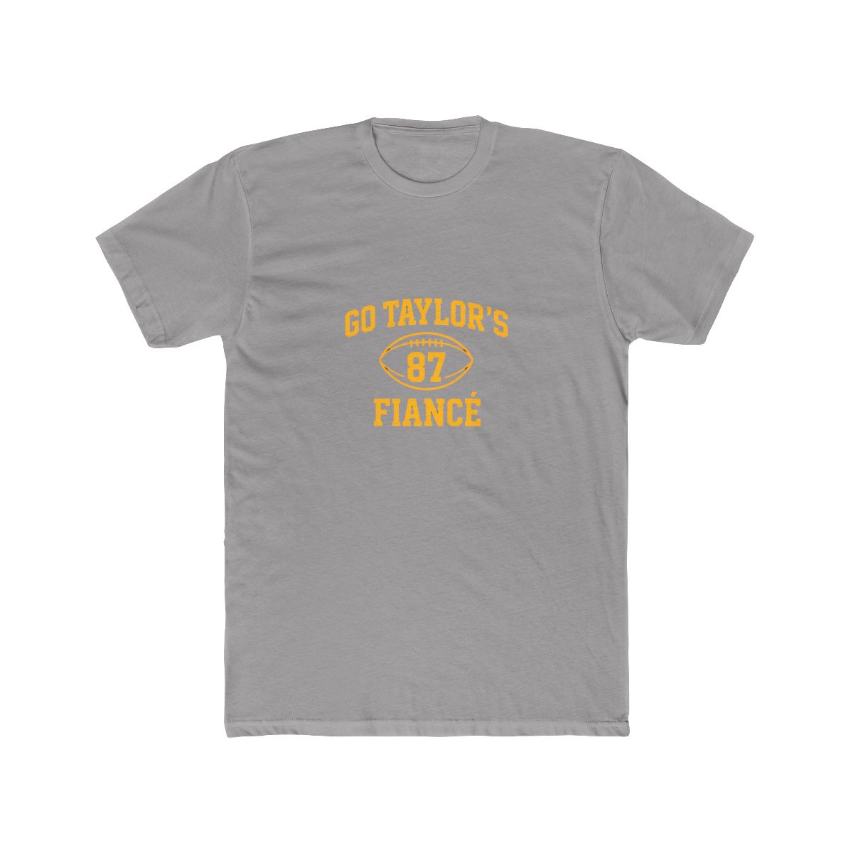 Go Taylor's Fiancé Bold Football T Shirt