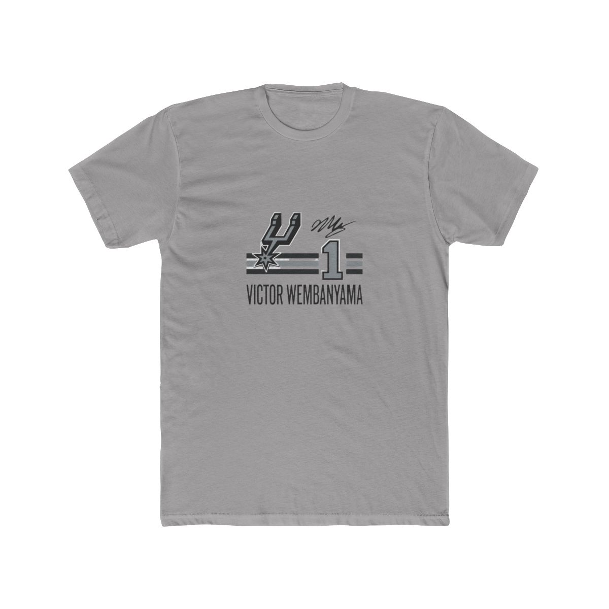 Spurs Victor Wembanyama Signature Jersey T-Shirt