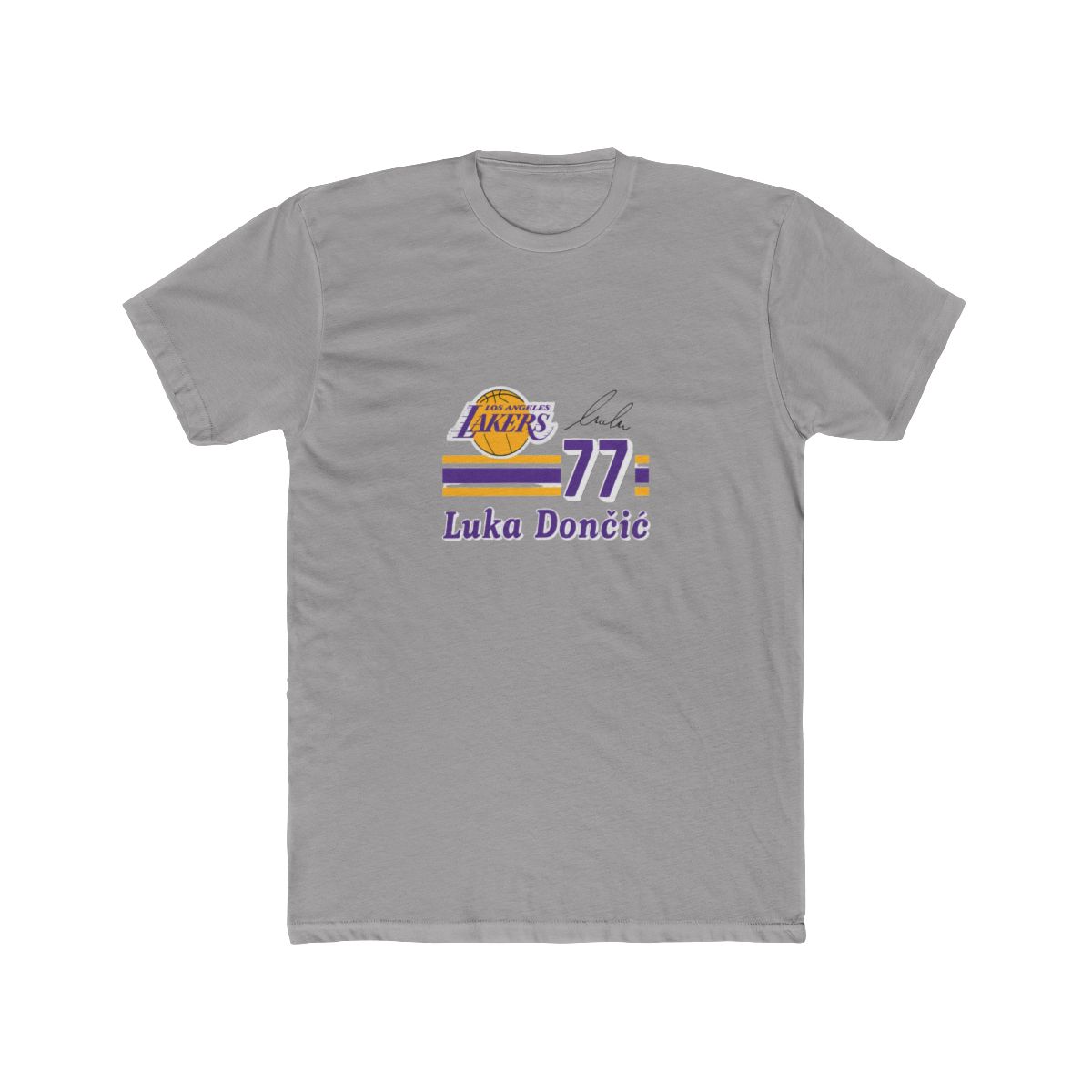 Lakers Luka Doncic Signature Jersey T-Shirt