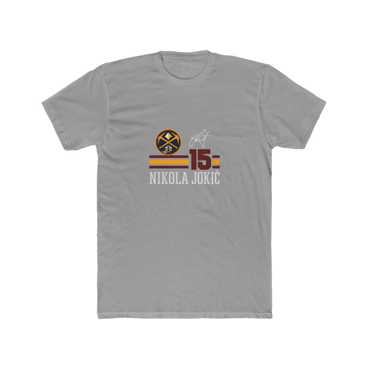 Nuggets Nikola Jokic Signature Jersey T-Shirt