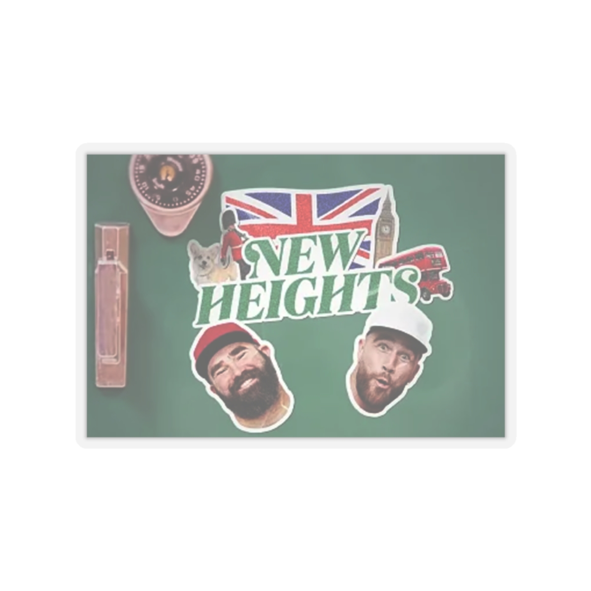 New Heights Sticker