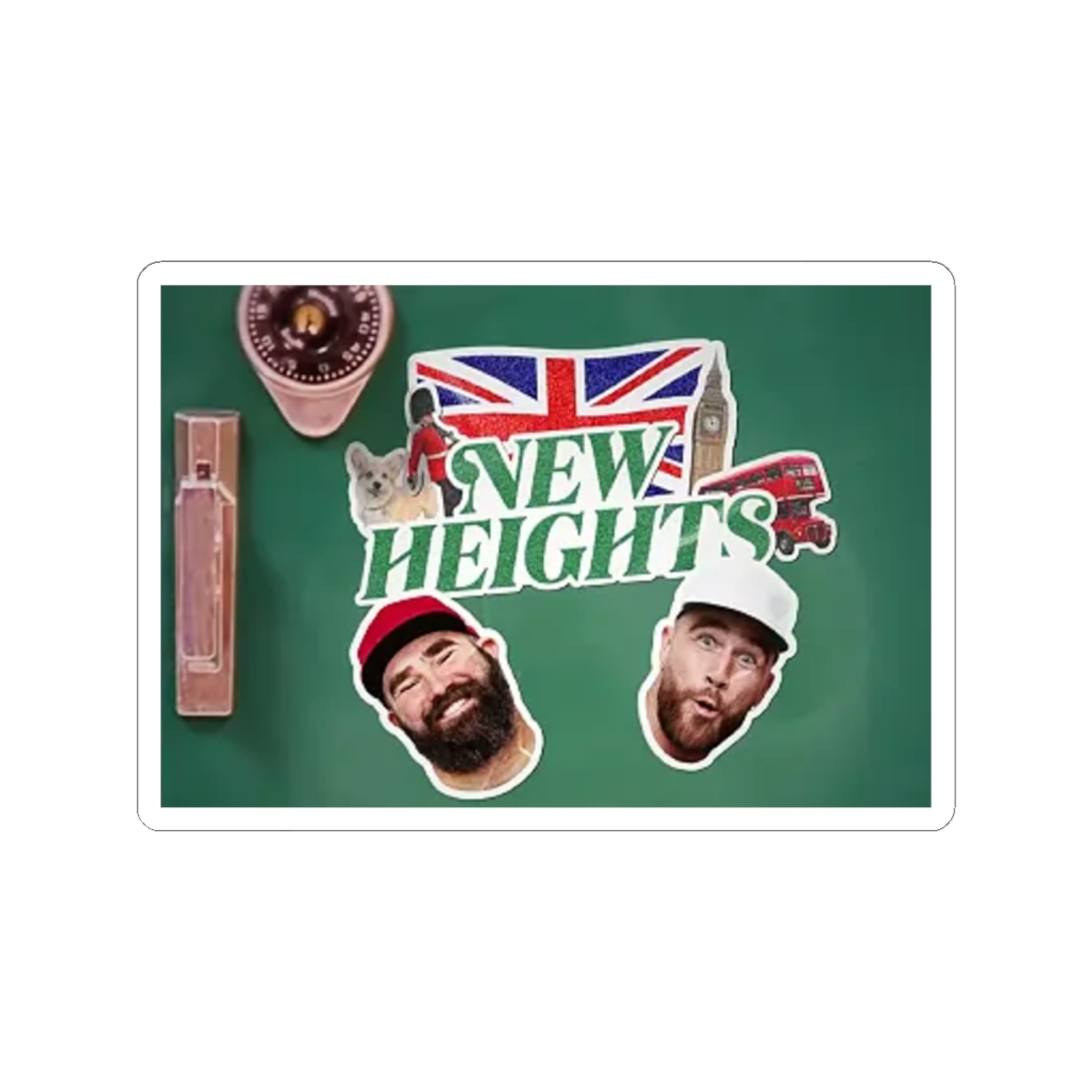 New Heights Sticker